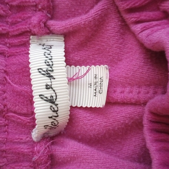 Derek Heart Super Soft Velour Crop Wide Leg Pants M Fuschia 50off3 - Picture 4 of 8